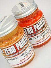 Zero Paints: Set de pinturas para aergrafo - Naranja Lamborghini Arancio Argos Mica Aventador 2011 - Code: 0117 - 2 x 30ml - para Aergrafo