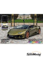 Zero Paints: Paint for airbrush - Verde Gea - Lamborghini - Gea Green - 1 x 30ml