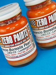Zero Paints: Paint for airbrush - Lamborghini Arancio Borealis Pearl L0E2-C5 - 1 x 60ml - for Airbrush
