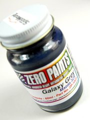 Zero Paints: Paint for airbrush - Mazda Galaxy Grey Mica  - Code: 32S - 1 x 60ml - for Airbrush
