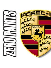 Zero Paints: Paint for airbrush - Porsche Seal Grey Metallic  - Code: 6B4-6B5 - 1 x 60ml - for Airbrush