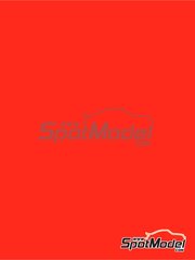 Zero Paints: Paint for airbrush - RAL3026 - Luminous bright red - 1 x 60ml - for Airbrush