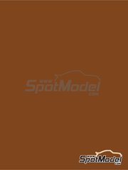 Zero Paints: Paint for airbrush - RAL8003 - Clay brown - 1 x 60ml - for Airbrush