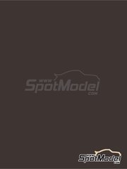 Zero Paints: Paint for airbrush - RAL8019 - Grey brown - 1 x 60ml - for Airbrush