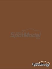 Zero Paints: Paint for airbrush - RAL8024 - Beige brown - 1 x 60ml - for Airbrush