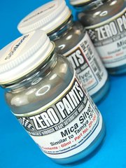 Zero Paints: Paint for airbrush - Mica Silver - Similar to TS-76 - 1 x 60ml - for Airbrush