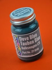 Zero Paints: Paint for airbrush - Blue Volkswagen Dove Tauben - Code: L31 - 1 x 60ml image