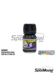 Zero Paints: Paint for airbrush - Jaguar Racing F1 Green - 1 x 30ml