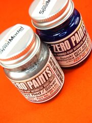 Zero Paints: Paints set for airbrush - Suzuki RGV Telefonica '01 - Blue + Silver - 2 x 30ml - for Airbrush