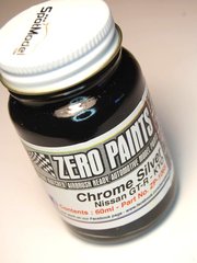 Zero Paints: Paint for airbrush - Nissan R34 Z-Tune Special Silver  - Code: KYO - 1 x 60ml - for Airbrush