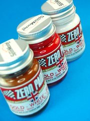 Zero Paints: Paints set for airbrush - Lotus Gold Leaf - Gold + White + Red - 3 x 30ml - for Airbrush