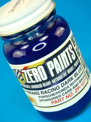 Zero Paints: Pintura para aergrafo - Porsche/Honda Rothmans Racing Dark Blue - Azul Oscuro - 1 x 60ml - para Aergrafo