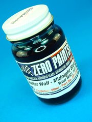 Zero Paints: Paint for airbrush - Walter Wolf Racing F1 Midnight Blue - 1 x 60ml - for Airbrush