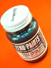 Zero Paints: Paint for airbrush - Cobra Viking Blue - 1 x 60ml - for Fujimi references FJ120898 and FJ12089, or Revell references REV07367 and 80-7367