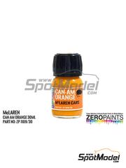 Zero Paints: Paint for airbrush - Can-Am McLaren Orange M8D - 1 x 30ml
