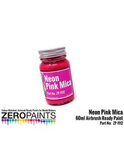 Zero Paints: Paint for airbrush - Neon Pink Mica Pearl - 1 x 60ml - for Airbrush image