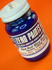 Zero Paints: Paint for airbrush - Yamaha YZR500 '99 Mica Blue - 1 x 60ml - for Tamiya reference TAM14076