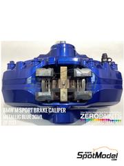 Zero Paints: Paint for airbrush - BMW M-Sport Brake Caliper Metallic Blue - 1 x 30ml image