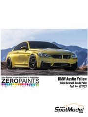 Zero Paints: Paint for airbrush - BMW Austin Yellow - 1 x 60ml - for Airbrush image