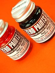 Zero Paints: Set de pinturas para aer�grafo - Virgin VR-01 - Red + Black Rojo + Negro - 2 x 30ml - para Aer�grafo