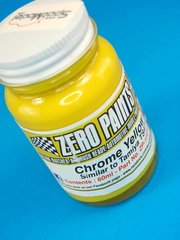 Zero Paints: Pintura para aer�grafo - Amarillo metalizado - Chrome Yellow - Similar to TS-47 - 1 x 60ml - para Aer�grafo