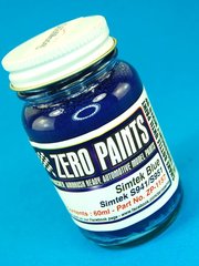 Zero Paints: Paint for airbrush - Simtek S941 - S951 F1 Blue - 1 x 60ml - for Cigale 43 Modelcraft references CIGALE-CFK001, CIGALE-CFK002 and CIGALE-CFK003, or Tameo Kits reference TMK197