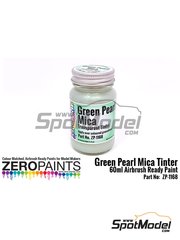 Zero Paints: Paint for airbrush - Pearl Green Mica Tinter - 1 x 60ml