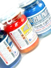 Zero Paints: Paints set for airbrush - Porsche Flying Lizards Le Mans 2011 - 3 x 30ml - for Airbrush