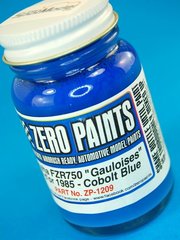 Zero Paints: Paint for airbrush - Yamaha FZR750 Gauloises Bol d'or 1985 - Blue Paint - 1 x 60ml - for Fujimi references FJ141312, 14131, FJ141428 and 14142