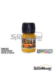 Zero Paints: Pintura para aergrafo - Naranja Ford Grabber Orange - 1 x 30ml