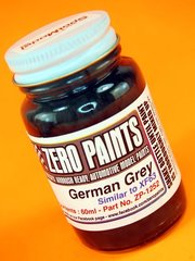 Zero Paints: Paint for airbrush - German Grey - 1 x 60ml - for Airbrush