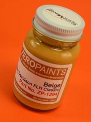 Zero Paints: Paint for airbrush - Beige - Harley Davidson FLH Classic - 1 x 60ml - for Tamiya references TAM16040 and 16007 image