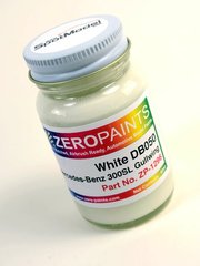 Zero Paints: Paint for airbrush - White Weiss for Mercedes-Benz 300SL - Code: DB050 - 1 x 60ml - for airbrush