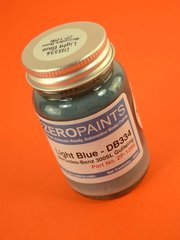 Zero Paints: Paint for airbrush - Light Blue Hellblau for Mercedes-Benz 300SL - Code: DB334 - 1 x 60ml - for airbrush image