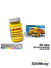 Zero Paints: Paint for airbrush - DHL yellow - 1 x 30ml