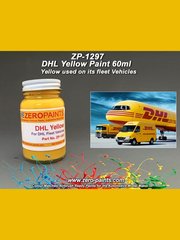 Zero Paints: Paint for airbrush - DHL yellow - 1 x 60ml