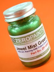 Zero Paints: Pintura para aergrafo - Verde AC Cobra Coupe A98 Le Mans 1964 Jewel Mist Green - 1 x 60ml