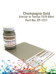 ZP - Metallic Gold Paint - Similar to TS84 60ml - 1312