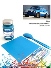 Zero Paints: Pintura para aer�grafo - Azul Ford Olympic Blue - Rally de Inglaterra RAC 1973 - 1 x 60ml - para las referencias de Belkits BEL006 y BEL-006