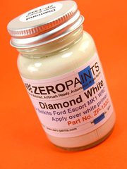 Zero Paints: Pintura para aer�grafo - Blanco Diamante Ford Diamond White - Rally de Inglaterra RAC 1972 - 1 x 60ml - para las referencias de Belkits BEL007 y BEL-007