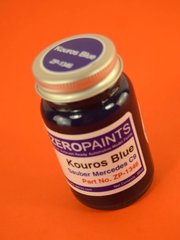Zero Paints: Paint for airbrush - Kouros Blue - airbrush - 1 x 60ml - for Hasegawa references 20273 and CC15, or Tamiya reference TAM24310