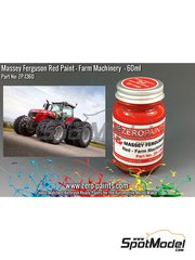 Chrysler USA Red Engine Paint 30ml, ZP-1392