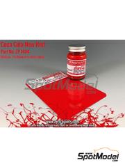 Zero Paints: Pintura para aer�grafo - Rojo Coca Cola New Red - 1 x 60ml