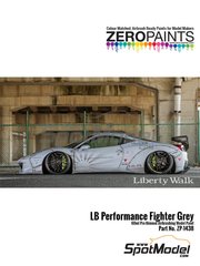 Zero Paints: Paint for airbrush - Liberty Walk LB Performance Fighter Grey - 1 x 60ml