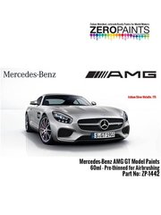 Zero Paints: Paint for airbrush - Mercedes-AMG GT Iridium Silver Metallic - Code: 775 - 1 x 60ml - for Airbrush
