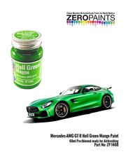 Zero Paints: Paint for airbrush - Mercedes Benz AMG GT R Green Hell Mango - 1 x 60ml - for Tamiya reference TAM24345