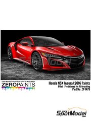 Zero Paints: Pintura para aer�grafo - Rojo Valencia Red Pearl - Codigo: R36M - 1 x 60ml