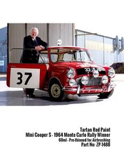 Zero Paints: Paint for airbrush - Tartan Red Mini Cooper S 1964 - 1 x 60ml - for Revell references REV07064 and 80-7064