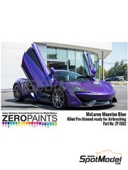 Zero Paints: Paint for airbrush - McLaren Mauvine Blue  - 1 x 30ml