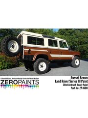 Zero Paints: Pintura para aergrafo - Marron Russet Brown Land Rover Series III - 1 x 30ml